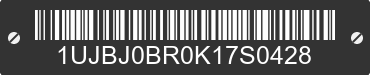 2019 JAYCO Jayco 1UJBJ0BR0K17S0428 VIN decoded