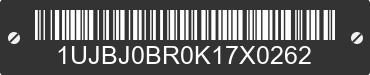 2019 JAYCO Jayco 1UJBJ0BR0K17X0262 VIN decoded