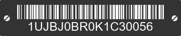 2019 JAYCO Jayco 1UJBJ0BR0K1C30056 VIN decoded