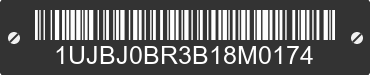 2011 JAYCO Jayco 1UJBJ0BR3B18M0174 VIN decoded