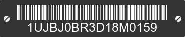 2013 JAYCO Jayco 1UJBJ0BR3D18M0159 VIN decoded