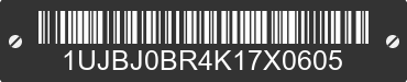 2019 JAYCO Jayco 1UJBJ0BR4K17X0605 VIN decoded
