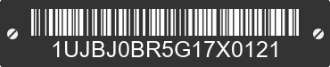 2016 JAYCO Jayco 1UJBJ0BR5G17X0121 VIN decoded