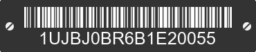 2011 JAYCO Jayco 1UJBJ0BR6B1E20055 VIN decoded
