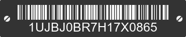2017 JAYCO Jayco 1UJBJ0BR7H17X0865 VIN decoded