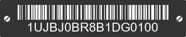 2011 JAYCO Jayco 1UJBJ0BR8B1DG0100 VIN decoded