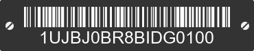 2011 JAYCO Jayco 1UJBJ0BR8BIDG0100 VIN decoded