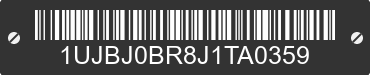2018 JAYCO Jayco 1UJBJ0BR8J1TA0359 VIN decoded