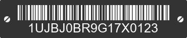 2016 JAYCO Jayco 1UJBJ0BR9G17X0123 VIN decoded