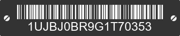 2016 JAYCO Jayco 1UJBJ0BR9G1T70353 VIN decoded