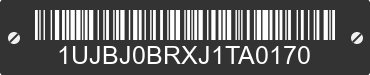 2018 JAYCO Jayco 1UJBJ0BRXJ1TA0170 VIN decoded