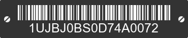 2013 JAYCO Jayco 1UJBJ0BS0D74A0072 VIN decoded
