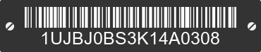 2019 JAYCO Jayco 1UJBJ0BS3K14A0308 VIN decoded