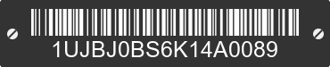 2019 JAYCO Jayco 1UJBJ0BS6K14A0089 VIN decoded