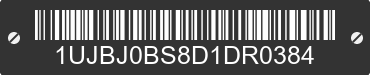 2013 JAYCO Jayco 1UJBJ0BS8D1DR0384 VIN decoded