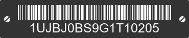 2016 JAYCO Jayco 1UJBJ0BS9G1T10205 VIN decoded