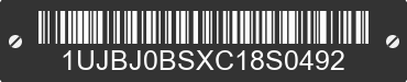 2012 JAYCO Jayco 1UJBJ0BSXC18S0492 VIN decoded