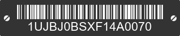 2015 JAYCO Jayco 1UJBJ0BSXF14A0070 VIN decoded