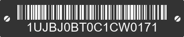 2012 JAYCO Jayco 1UJBJ0BT0C1CW0171 VIN decoded