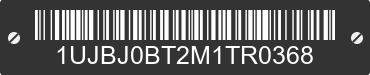 2021 JAYCO Jayco 1UJBJ0BT2M1TR0368 VIN decoded