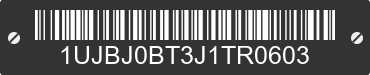 2018 JAYCO Jayco 1UJBJ0BT3J1TR0603 VIN decoded