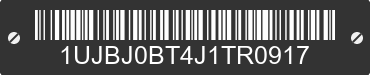 2018 JAYCO Jayco 1UJBJ0BT4J1TR0917 VIN decoded