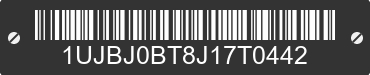 2018 JAYCO Jayco 1UJBJ0BT8J17T0442 VIN decoded