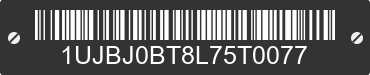 2020 JAYCO Jayco 1UJBJ0BT8L75T0077 VIN decoded