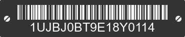 2014 JAYCO Jayco 1UJBJ0BT9E18Y0114 VIN decoded