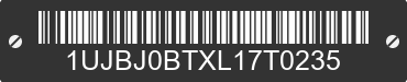 2020 JAYCO Jayco 1UJBJ0BTXL17T0235 VIN decoded