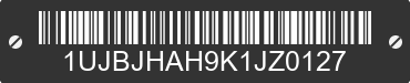 2019 JAYCO Jayco 1UJBJHAH9K1JZ0127 VIN decoded