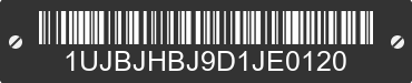 2013 JAYCO Jayco 1UJBJHBJ9D1JE0120 VIN decoded