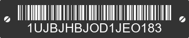 2013 JAYCO Jayco 1UJBJHBJOD1JEO183 VIN decoded