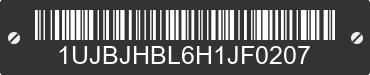 2017 JAYCO Jayco 1UJBJHBL6H1JF0207 VIN decoded