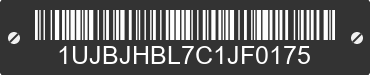 2012 JAYCO Jayco 1UJBJHBL7C1JF0175 VIN decoded