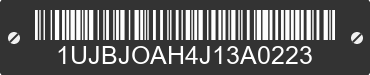 2018 JAYCO Jayco 1UJBJOAH4J13A0223 VIN decoded