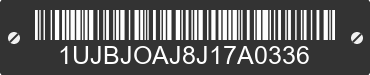 2018 JAYCO Jayco 1UJBJOAJ8J17A0336 VIN decoded