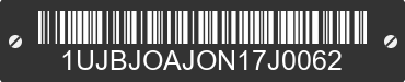 2022 JAYCO Jayco 1UJBJOAJON17J0062 VIN decoded