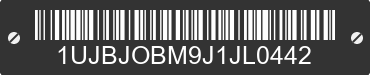 2018 JAYCO Jayco 1UJBJOBM9J1JL0442 VIN decoded