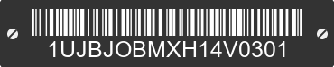 2017 JAYCO Jayco 1UJBJOBMXH14V0301 VIN decoded