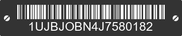 2018 JAYCO Jayco 1UJBJOBN4J7580182 VIN decoded
