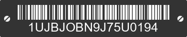 2018 JAYCO Jayco 1UJBJOBN9J75U0194 VIN decoded