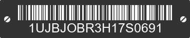 2017 JAYCO Jayco 1UJBJOBR3H17S0691 VIN decoded