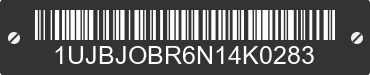 2022 JAYCO Jayco 1UJBJOBR6N14K0283 VIN decoded