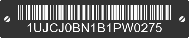 2011 JAYCO Jayco 1UJCJ0BN1B1PW0275 VIN decoded