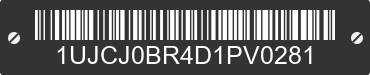 2013 JAYCO Jayco 1UJCJ0BR4D1PV0281 VIN decoded