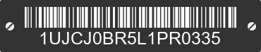 2020 JAYCO Jayco 1UJCJ0BR5L1PR0335 VIN decoded