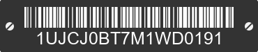 2021 JAYCO Jayco 1UJCJ0BT7M1WD0191 VIN decoded
