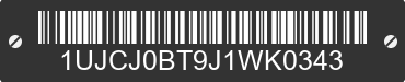 2018 JAYCO Jayco 1UJCJ0BT9J1WK0343 VIN decoded