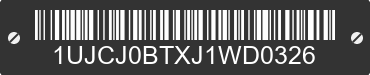 2018 JAYCO Jayco 1UJCJ0BTXJ1WD0326 VIN decoded